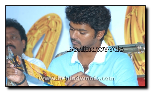 Vijay at Hyderabad